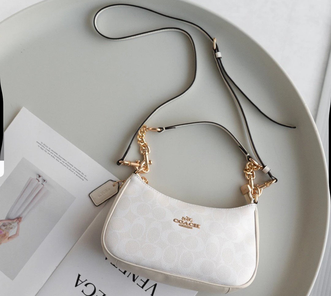 Cooach Teri White Bag