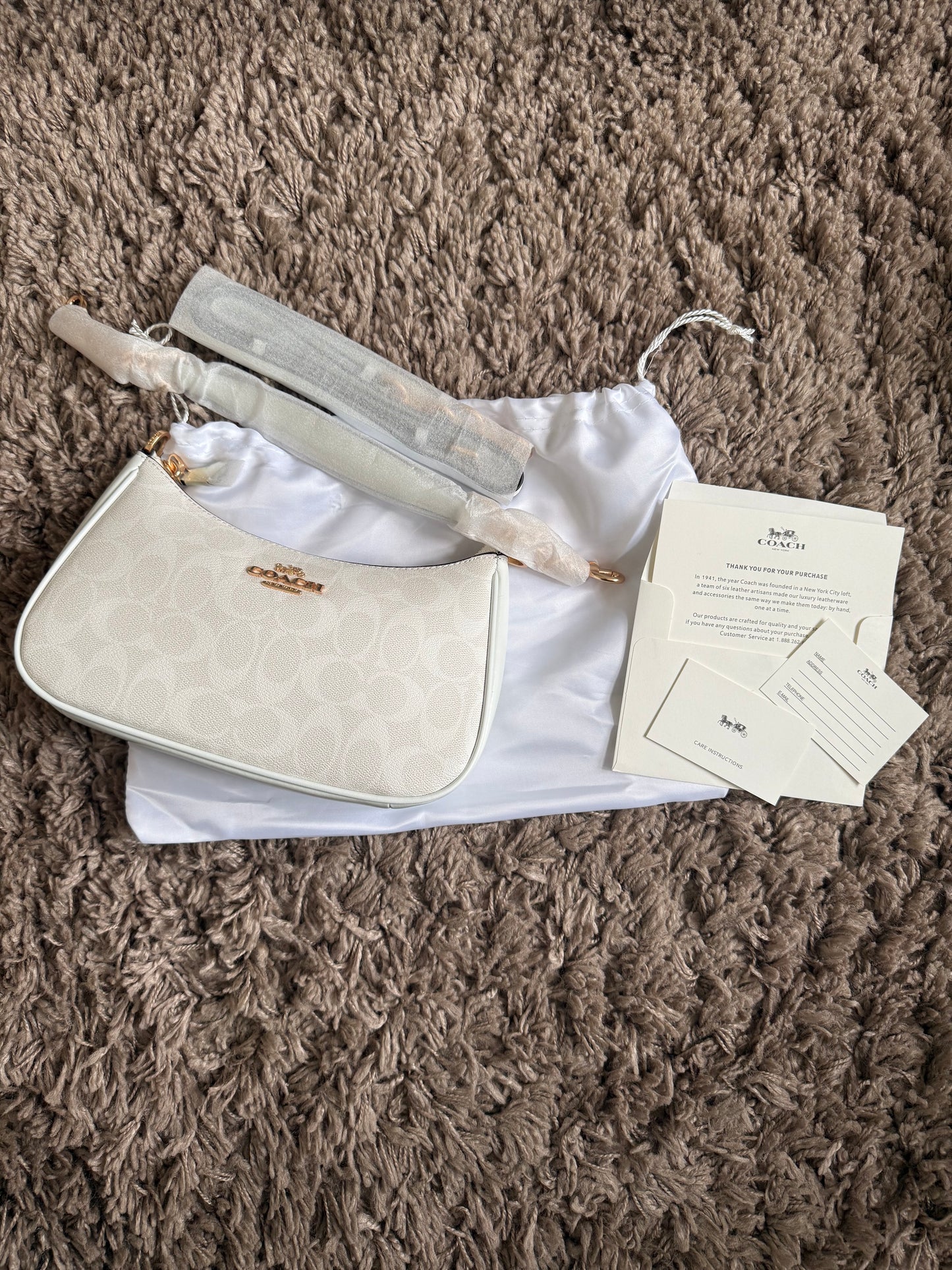 Cooach Teri White Bag